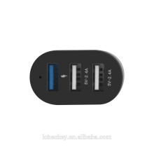 wholesale dual ports QC 3.0 car charger usb